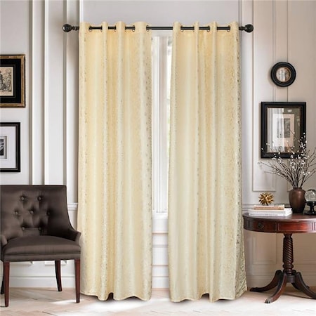Dolce Mela Dolce Mela DMC716 Window Semi-Blackout Curtain & Drape Panel; Ambassador DMC716